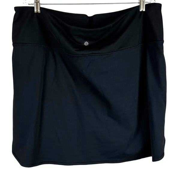 Athleta Fairway Golf Skirt Black Women's Size 2X New Without Tags Condition - Picture 4 of 9
